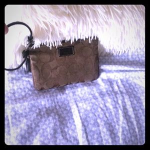 Coach wristlet